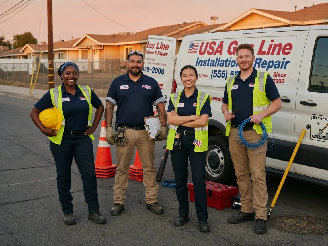 Gas Line Installation company in Paw Paw, MI